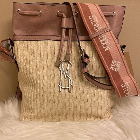 NWT Steve Madden Hobo Crossbody Bag/ Shoulder Purse - Picture 3 of 13